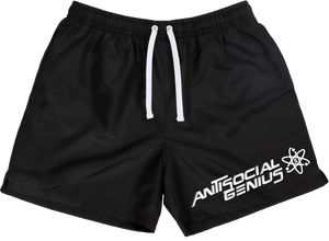 Antisocial Genius Nylon Shorts