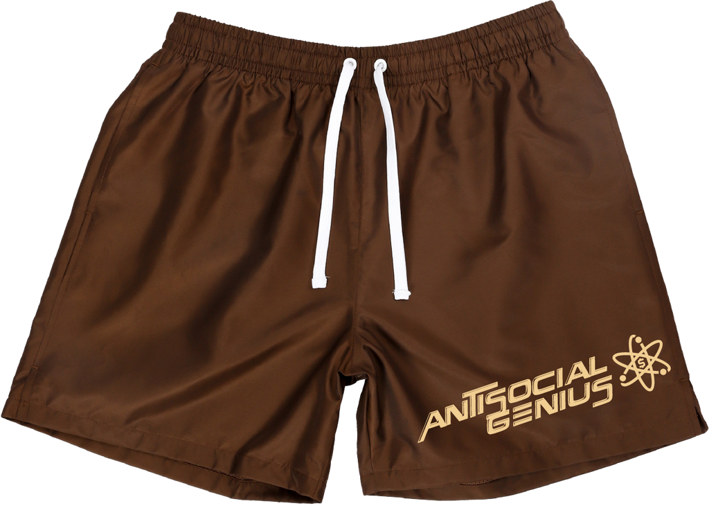 Antisocial Genius Nylon Shorts