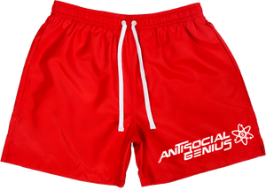 Antisocial Genius Nylon Shorts