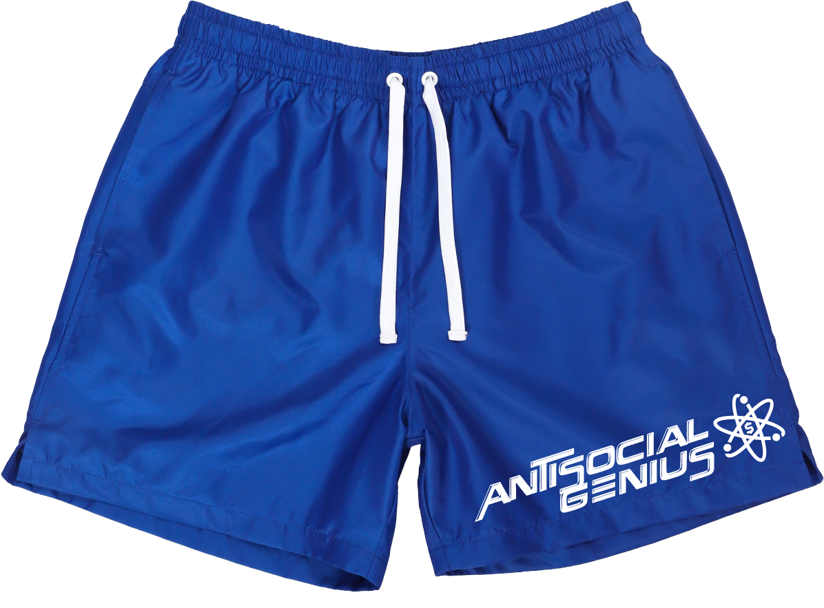 Antisocial Genius Nylon Shorts