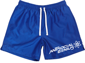 Antisocial Genius Nylon Shorts