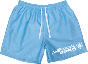 Antisocial Genius Nylon Shorts